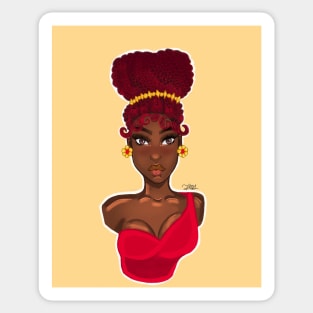 Nubian Queen Sticker